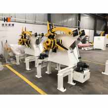MT-300F Uncoiler Machine For Heavy Metal Coil Capacity With Pneumatic Pressing Arm