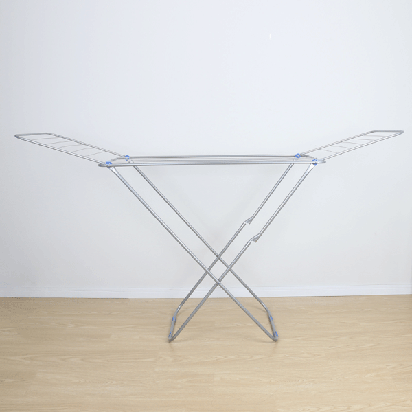 Wing-Arm Foldable Clothes Drying Rack