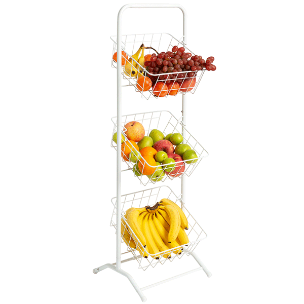 Amazon 3 Tier Basket Fruit And Vegetable Storage Holders Racks Kitchen