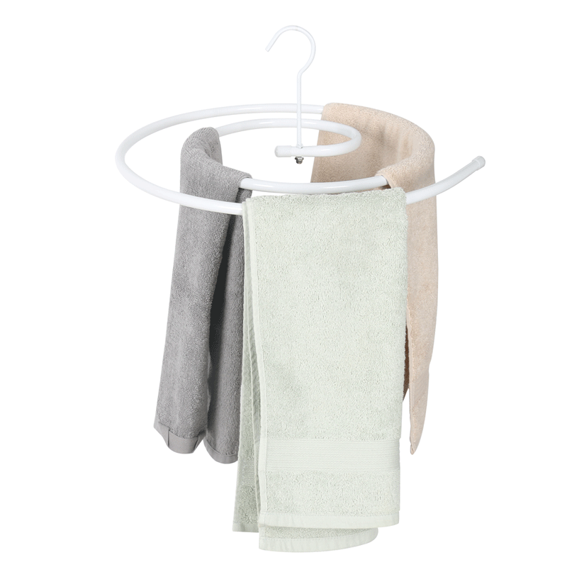 New Simple Portable Clothing Hanging Rack Towel Drying Rolling Up Drying Rack