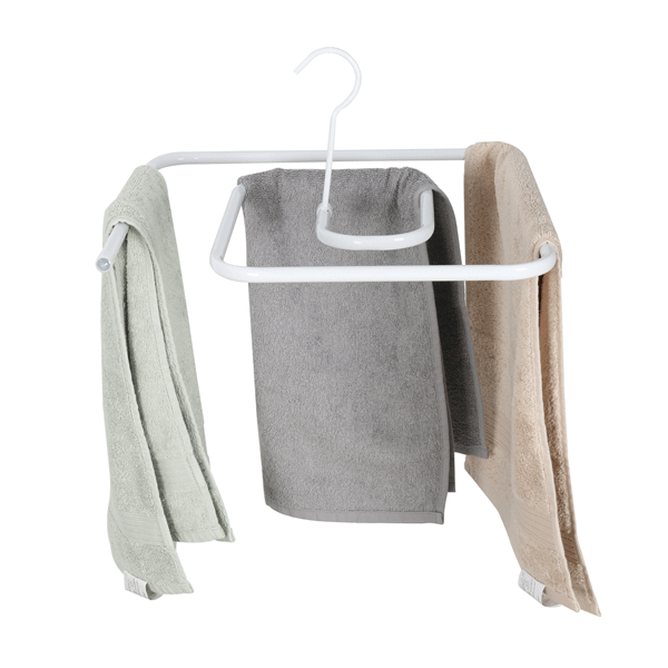 New Simple Portable Clothing Hanging Rack Towel Drying Rolling Up Drying Rack