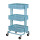 3 Tiers Utility Metal Mobile Rolling Storage Cart