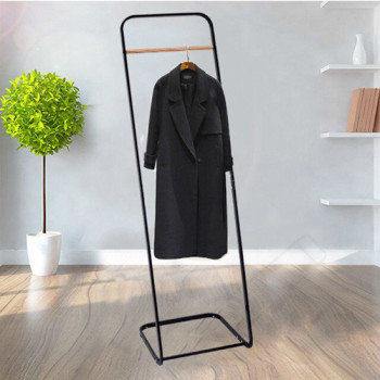 Extensible Single Rail Laundry Hanger Rack