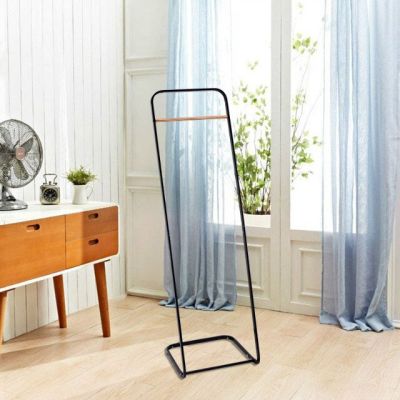 Extensible Single Rail Laundry Hanger Rack