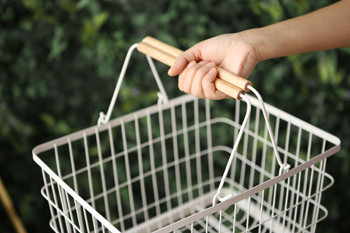 Rolling Laundry Cart with Removable Basket for Bathroom