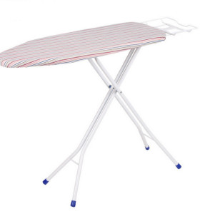 H-Leg Adjustable Ironing Board with Cotton Cover