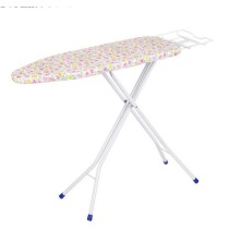 Adjustable Height  4-leg Mesh Ironing Board with Extra-large Board