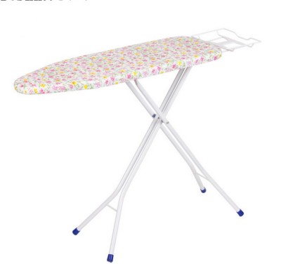 Adjustable Height  4-leg Mesh Ironing Board with Extra-large Board