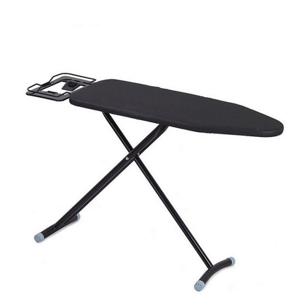 Iron Black Adjustable Height Foldable With Rubber Feet For Ironing Board