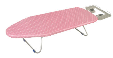 Tabletop Ironing Board with Folding Legs and Iron Rest