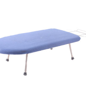 Foldable Tabletop Ironing Board with Legs and Iron Rest