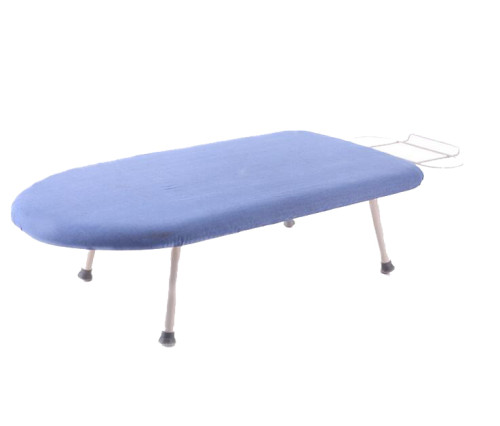 Foldable Tabletop Ironing Board with Legs and Iron Rest