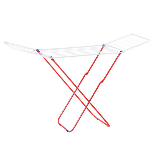 Wing-Arm Foldable Clothes Drying Rack