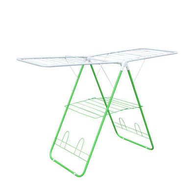 Foldable Wing-Arm Multi-functional Laundry Rack