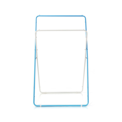 2 Tier Durable Shelf Laundry Hanger Rack