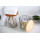 Hot Sale Multi-Function Iron Legs Side Table Solid Wooden Storage Design Living Room Basket Table