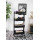 4 Tiers Utility Metal Mobile Rolling Storage Cart