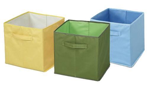 Simple Houseware Foldable Cube Storage Bin with Handles