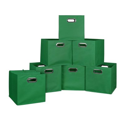 Simple Houseware Foldable Cube Storage Bin with Handles