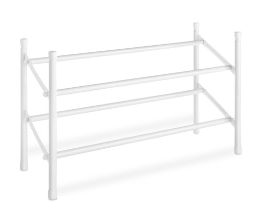 Metal Free Standing 2 Tier Shoe Rack