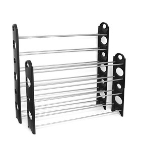 Large Capacity Durable Stainless Steel Shoe Rack