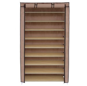 9 Tiers Shoe Rack with Non-woven Fabric Cover