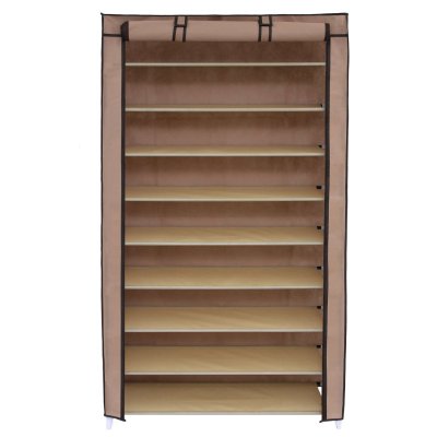 9 Tiers Shoe Rack with Non-woven Fabric Cover