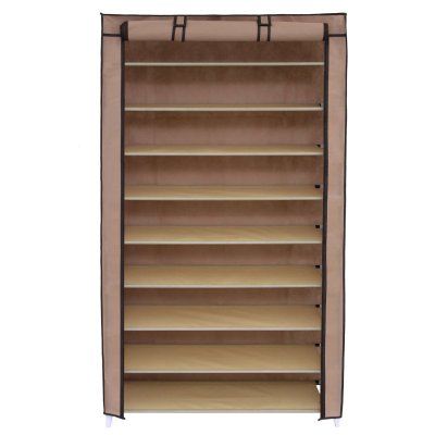9 Tiers Non-woven Fabric Cover Shoe Rack