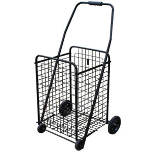 Foldable Rolling Design Shopping Cart with Handle