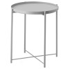 Nordic Metal Coffee Side Table with Round Tray Table