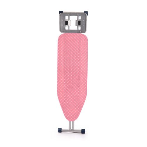 T-Leg Foldable Ironing Board with Retractable Iron Rest