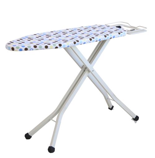 Cotton Cover Tabletop Ironing Board with Retractable Iron Rest
