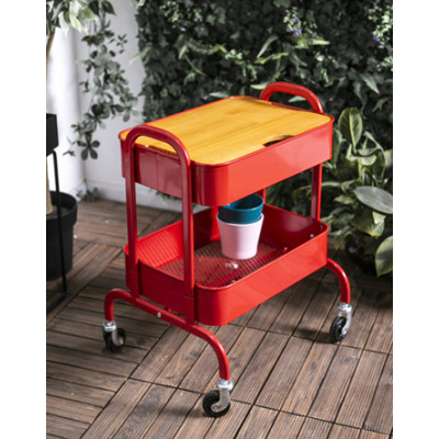 New Multi-functional Mesh Rolling Cart With Handle 2 3 Tier Organizer Utility Cart Storage Shelves