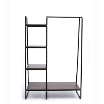 Heavy Duty Garment Rack with 4 Tier and Shoe Bench