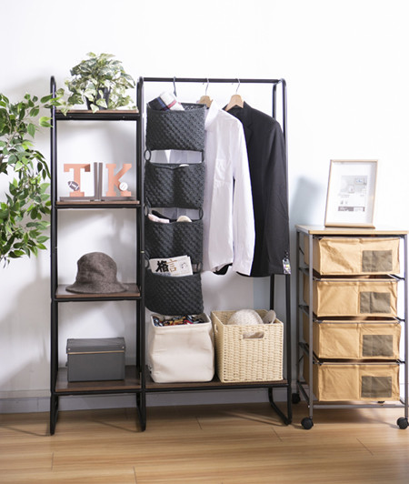 Heavy Duty Garment Rack with 4 Tier and Shoe Bench