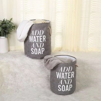 Foldable Home Large Laundry Basket Organizer with Soft Handle