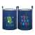 Wholesale Moisture Proof Canvas Polyester Kids Toy Folding Storage Bucket