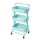 2021 Simple Design Metal 4 Casters Portable galley 3 Tier Kitchen Trolley