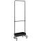Height quality custom wholesale With Storage Basket Cloth Hanger Rack