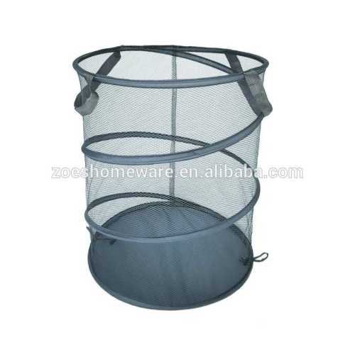 Wholesale Polyester Collapsible Mesh Pop-up Laundry Hampers