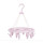 Best Selling Rounded Shape Multifunctional Sock Plastic Hanger With 12 Clips