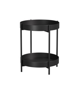 Cheap Living Room Furniture Tray Small Round Table Modern Metal Outdoor Coffee and Side Table