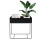 Simple Assembly Metal Iron Outdoor Plant Rack Shelves Plant Rack Stand