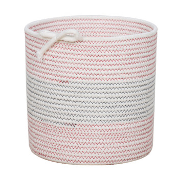 Home Minimalist Cotton Rope Storage Baskets Home Decor Clothes Basket Storage