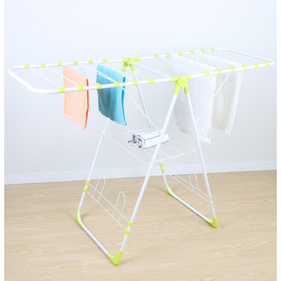 2021 Factory Balcony Outdoor Adjustable Foldable Laundry Cloth Dry Rack