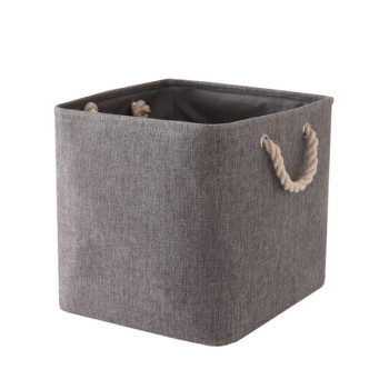 2021 Product Woven Laundry Basket Cotton Rope Hamper Fabric Storage Bin