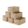 Jute Fabric Stackable Foldable Storage Cube Basket Bins, Storage Box