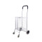 Aluminum Alloy Folding Cart Supermarket Shopping Trolleys  With 4 Wheels