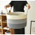 Home Foldable Woven Universal Storage Cotton Rope Laundry Basket Tricolor Storage Basket