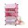 Waterproof Multifunction DIY Plastic 4 Cube Stackable With Door Shoe Rack